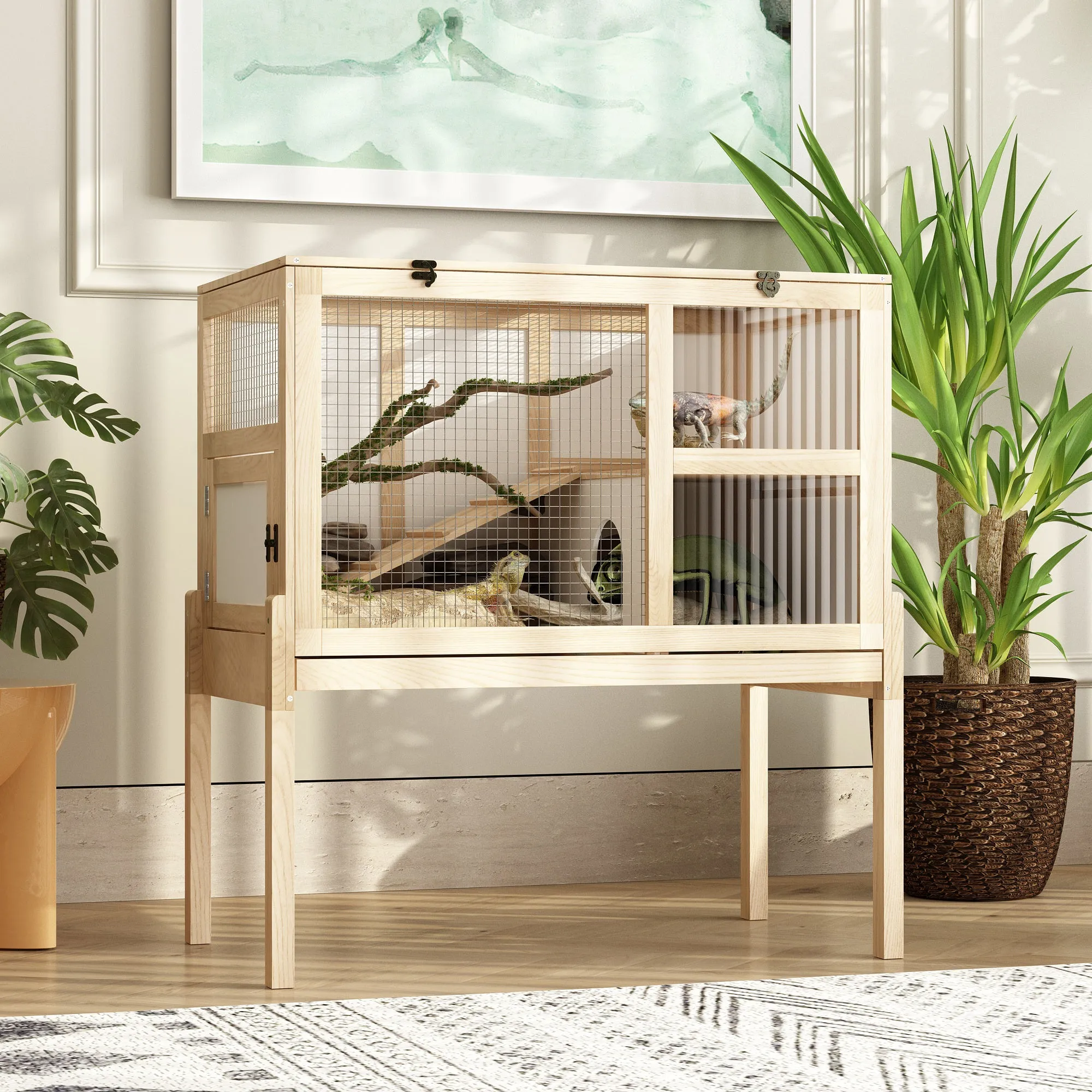 34.9'' x 19.7'' x 36.6'' Reptile Terrarium