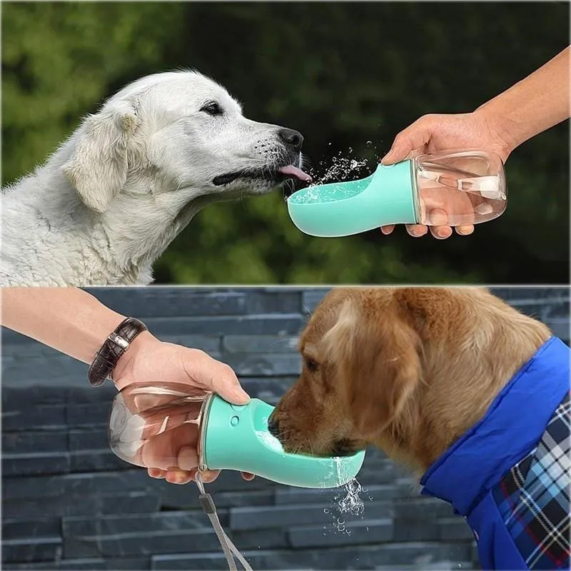 350/550ML Portable Pet Water Bottle Dispenser