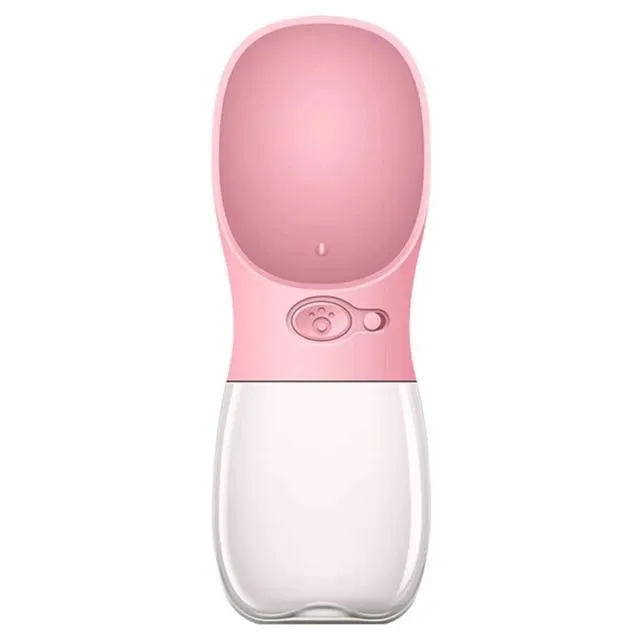 350/550ML Portable Pet Water Bottle Dispenser