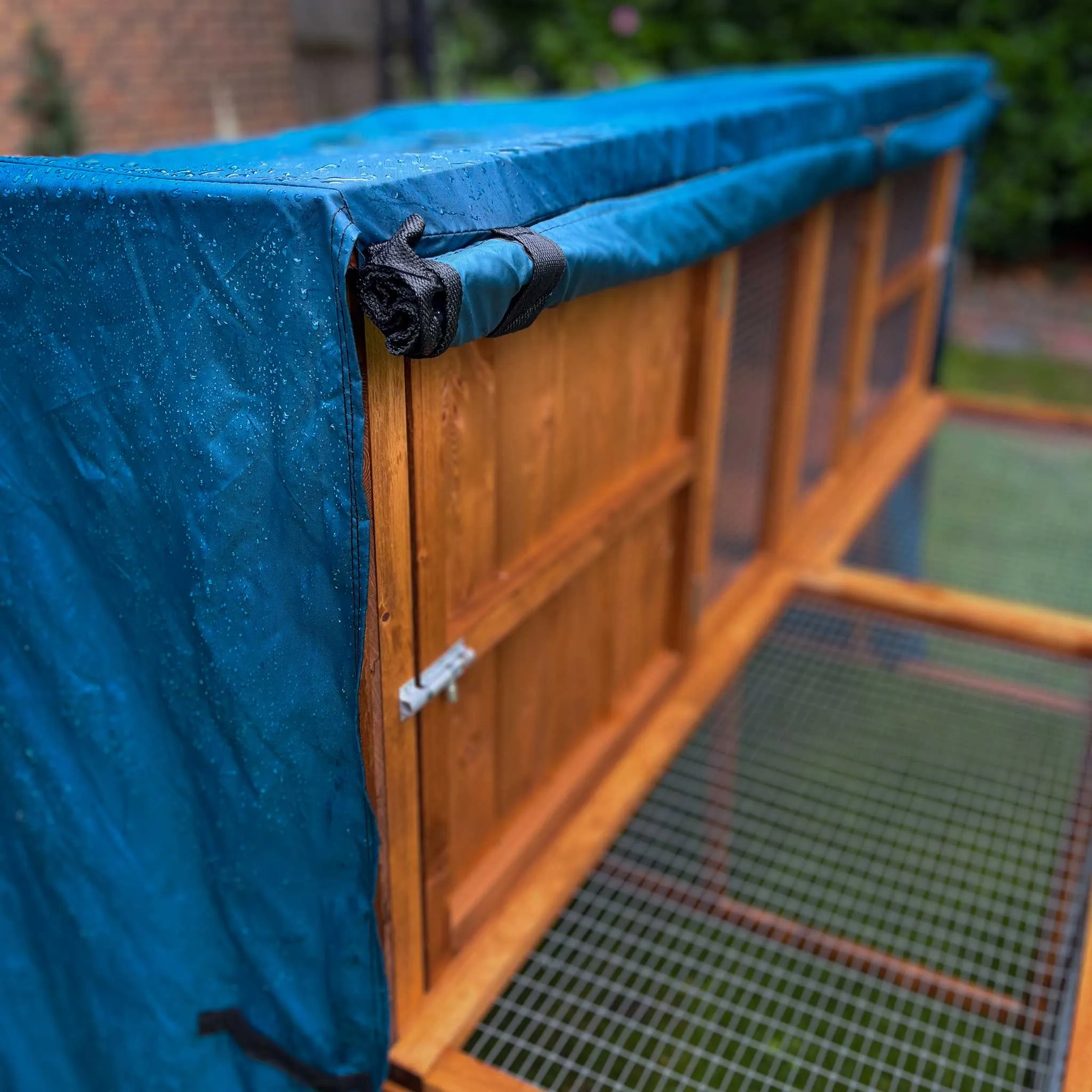 6ft Kendal Rabbit Hutch and Run Cover | Protect Your Hutch From The Weather With Day Dry™ Rain Covers