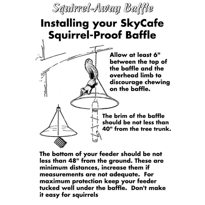Arundale Emerald Squirrel Guard