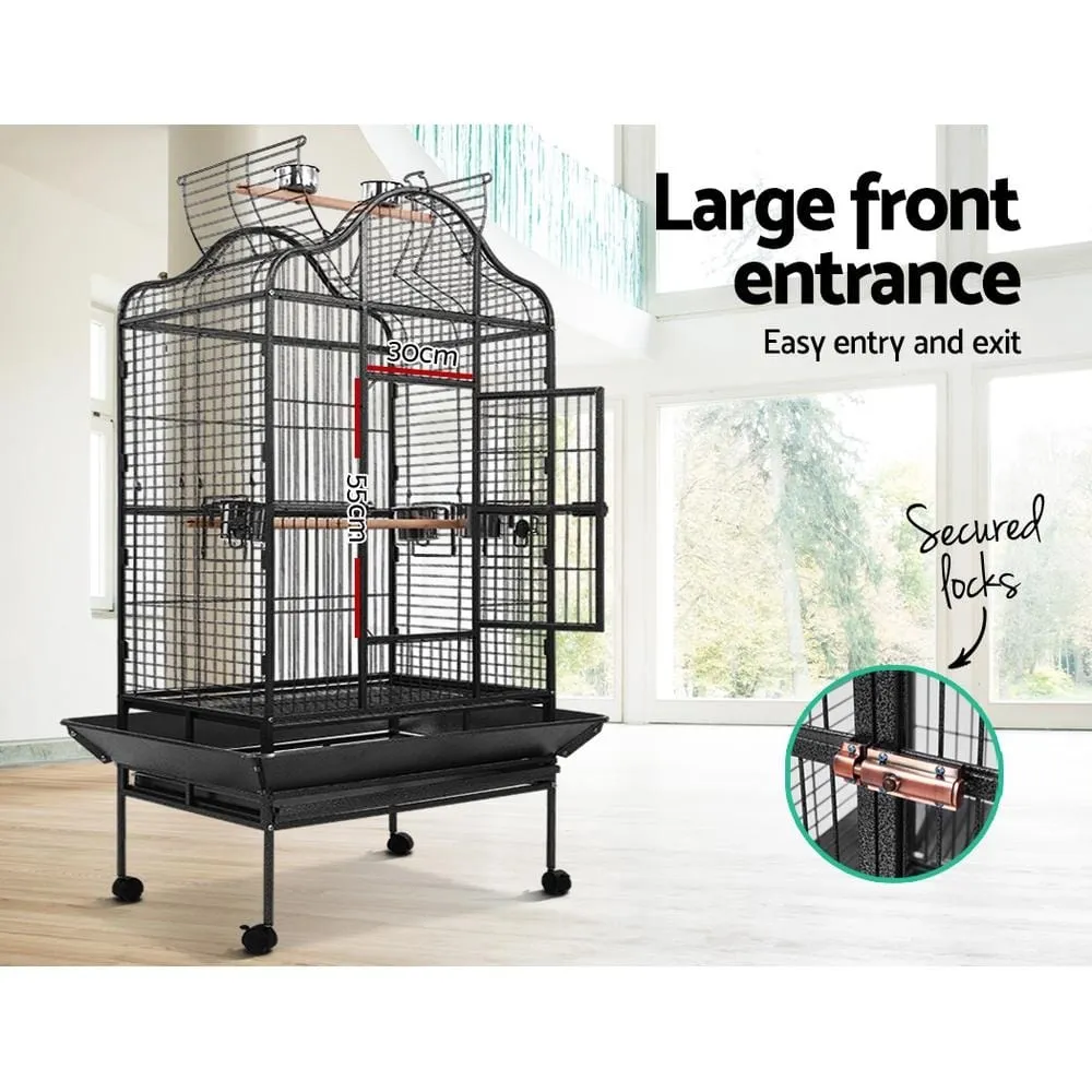 Bird Cage Pet Cages Aviary 168CM Large Travel Stand Budgie Parrot