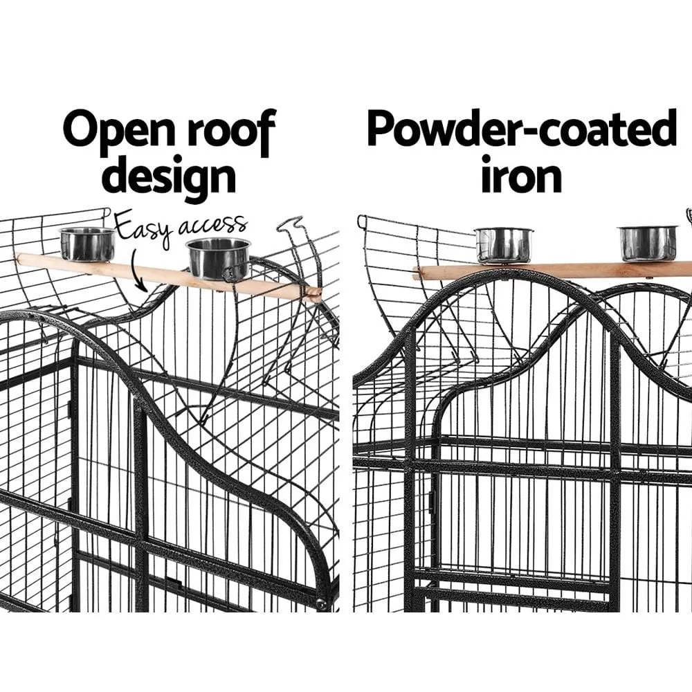 Bird Cage Pet Cages Aviary 168CM Large Travel Stand Budgie Parrot