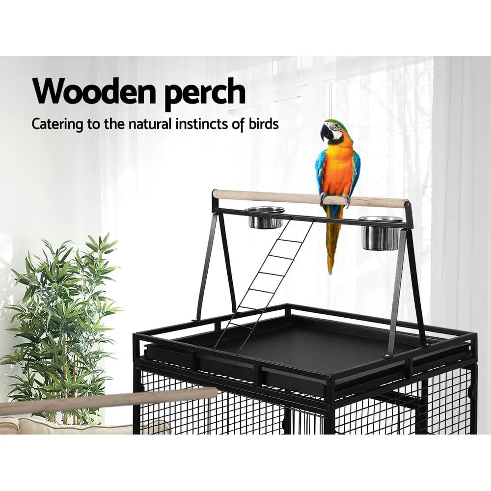 Bird Cage Pet Cages Aviary 173CM Large Travel Stand Budgie Parrot