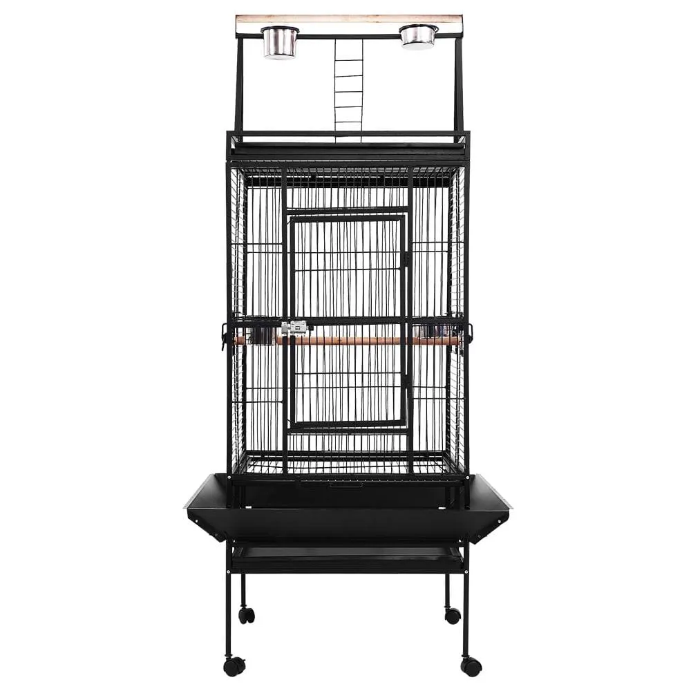 Bird Cage Pet Cages Aviary 173CM Large Travel Stand Budgie Parrot