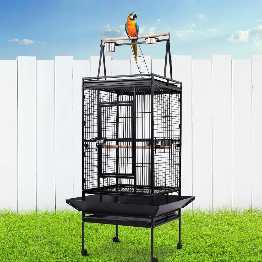 Bird Cage Pet Cages Aviary 173CM Large Travel Stand Budgie Parrot