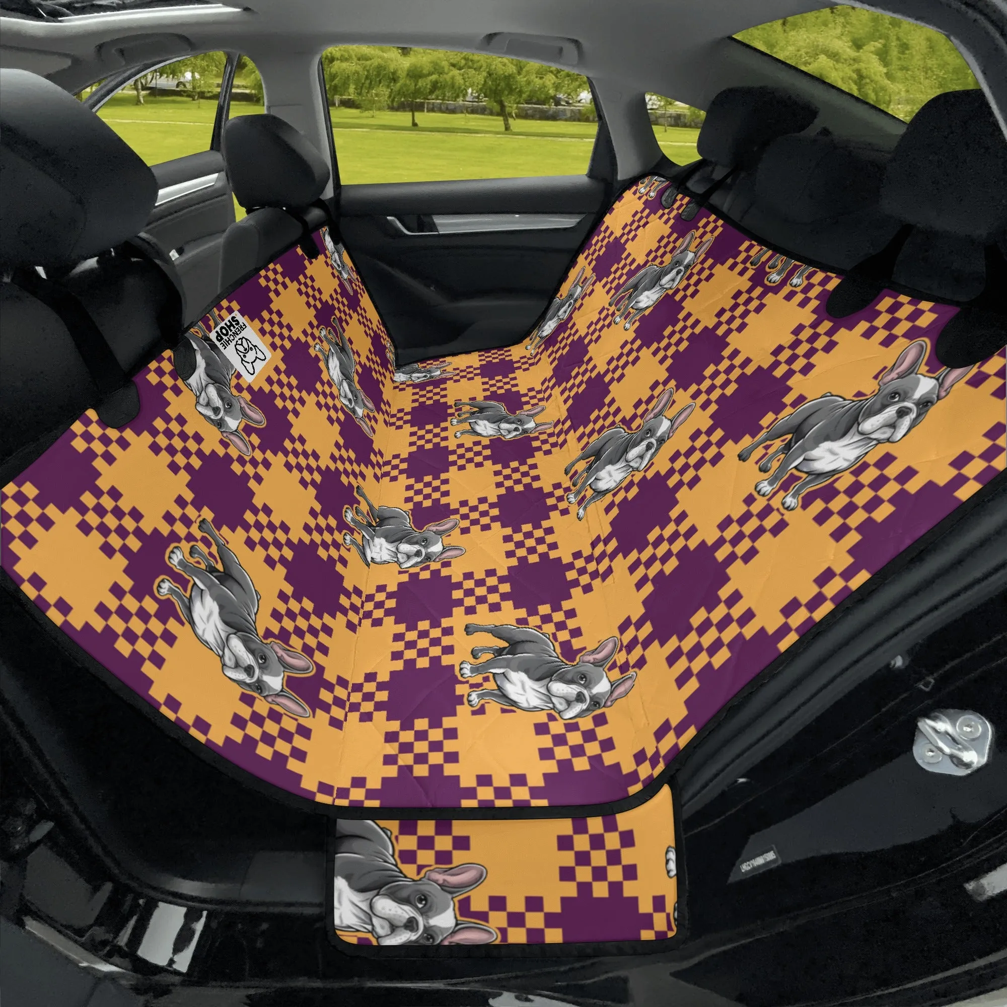Cecille -  Car Pet Seat Covers for french bulldog