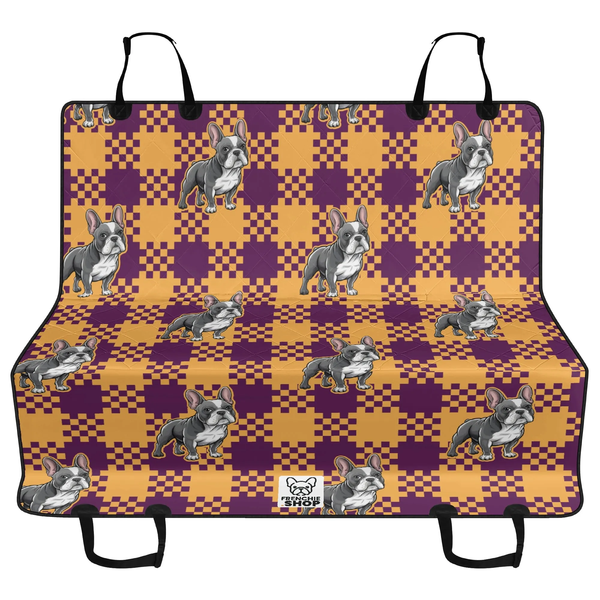 Cecille -  Car Pet Seat Covers for french bulldog