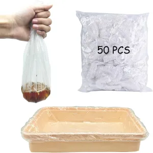 Disposable Plastic Rabbit Cage Liner Guinea Pig Litter Box Liner Small Animal Litter Pan Bags Leak Proof Toilet Film for Bunny Chinchilla Hedgehog Bird