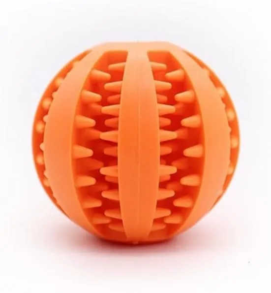 Dog Treat Ball  Interactive Dog Ball & Treat Dispensing Chew Toy for Small & Medium Dogs | Durable Teething Toy for Boredom, IQ Training & Slow Feeding  Bite-Resistant & Safe