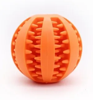 Dog Treat Ball  Interactive Dog Ball & Treat Dispensing Chew Toy for Small & Medium Dogs | Durable Teething Toy for Boredom, IQ Training & Slow Feeding  Bite-Resistant & Safe