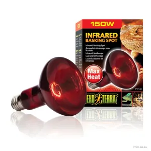 Exo Terra Heat Glo Infrared Basking Spot Lamp 150w^^^