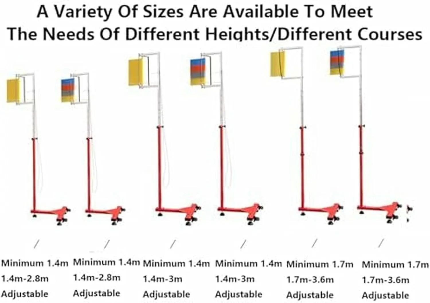 Free-Standing Jump Measurement TesterVertical Jump TesterAdjustable Vertical Jump Tester, Vertical Challenger Jump Tester Measurement Tool High Jump Training, for Basketball/Badminton- Rese~/