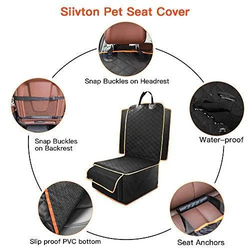 Front Seat Dog Cover with Storage