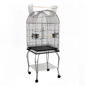 i.Pet - 150cm Large Bird Cage Aviary with Stainless Steel Feeders