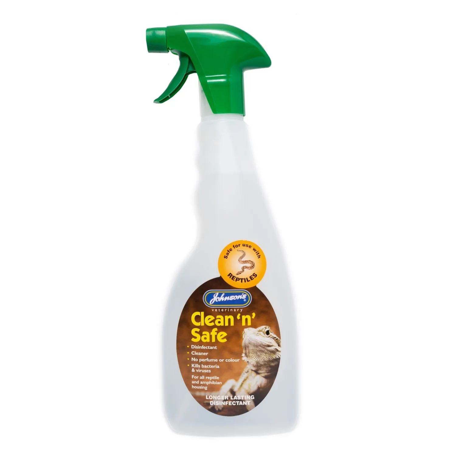 Johnson's Clean 'N' Safe Reptile Disinfectant Spray, 500ml