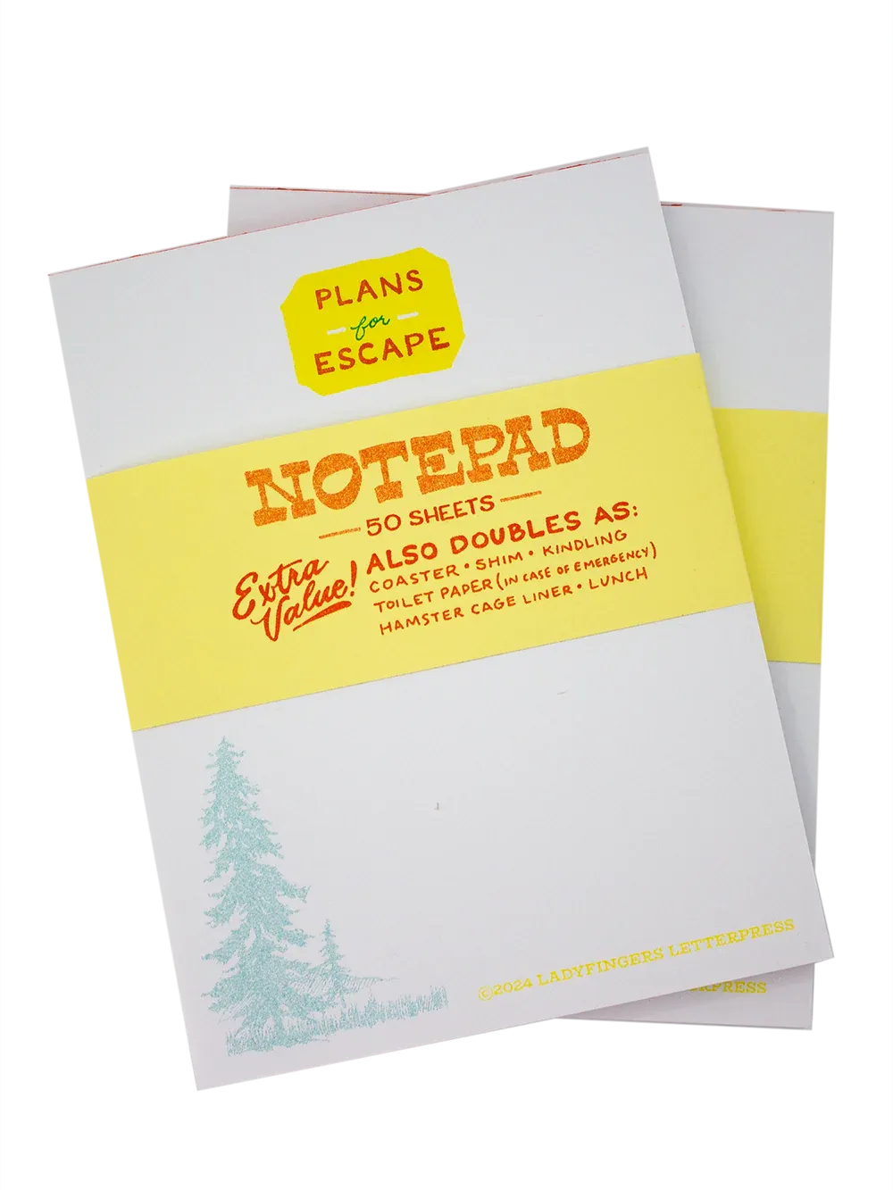 Ladyfinger Notepad