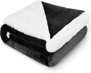 Large Dog Blanket, Super Soft Fluffy Sherpa Fleece Dog Couch Blankets and Throws for Large Medium Small Dogs Puppy Doggy Pet Cats, 50x60 inches
