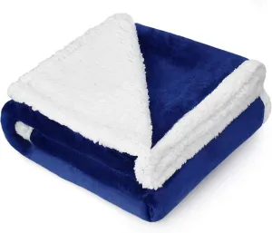 Large Dog Blanket, Super Soft Fluffy Sherpa Fleece Dog Couch Blankets and Throws for Large Medium Small Dogs Puppy Doggy Pet Cats, 50x60 inches