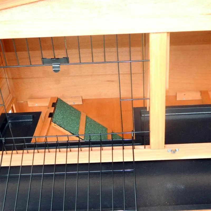 Large Indoor Outdoor Rabbit Hutch Cage House 40in