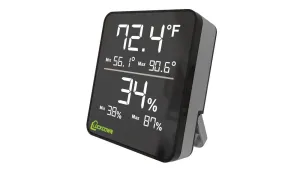 Lockdown Digital Hygrometer 1116774