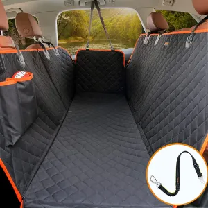🐶NEW Dog Seat Cover for Back Seat, Waterproof Dog Hammock Scratch proof Pet Seat Covers with 2 Bag