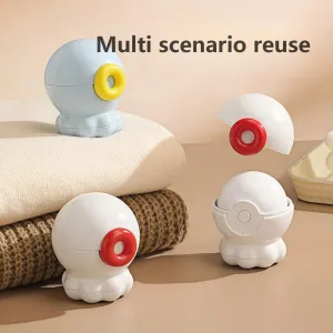 Octopus Pro Washable Lint Roller - 4X Strong Adhesive Pet Hair Remover for Clothes, Furniture, Car - Reusable Fabric & Carpet Dust Cleaner with Ergonomic Handle