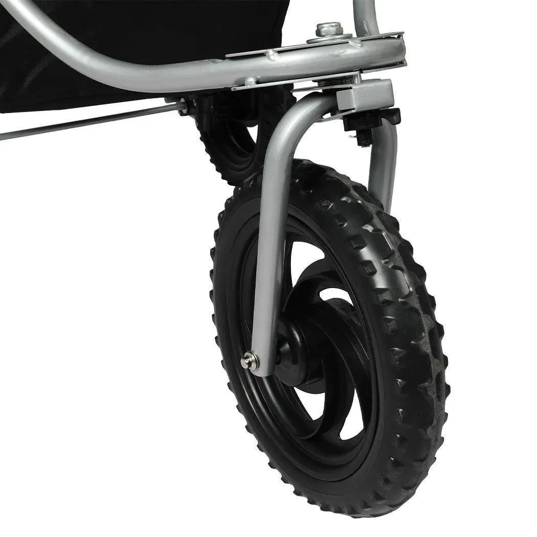 PaWz Pet Dog Stroller Pram - Black