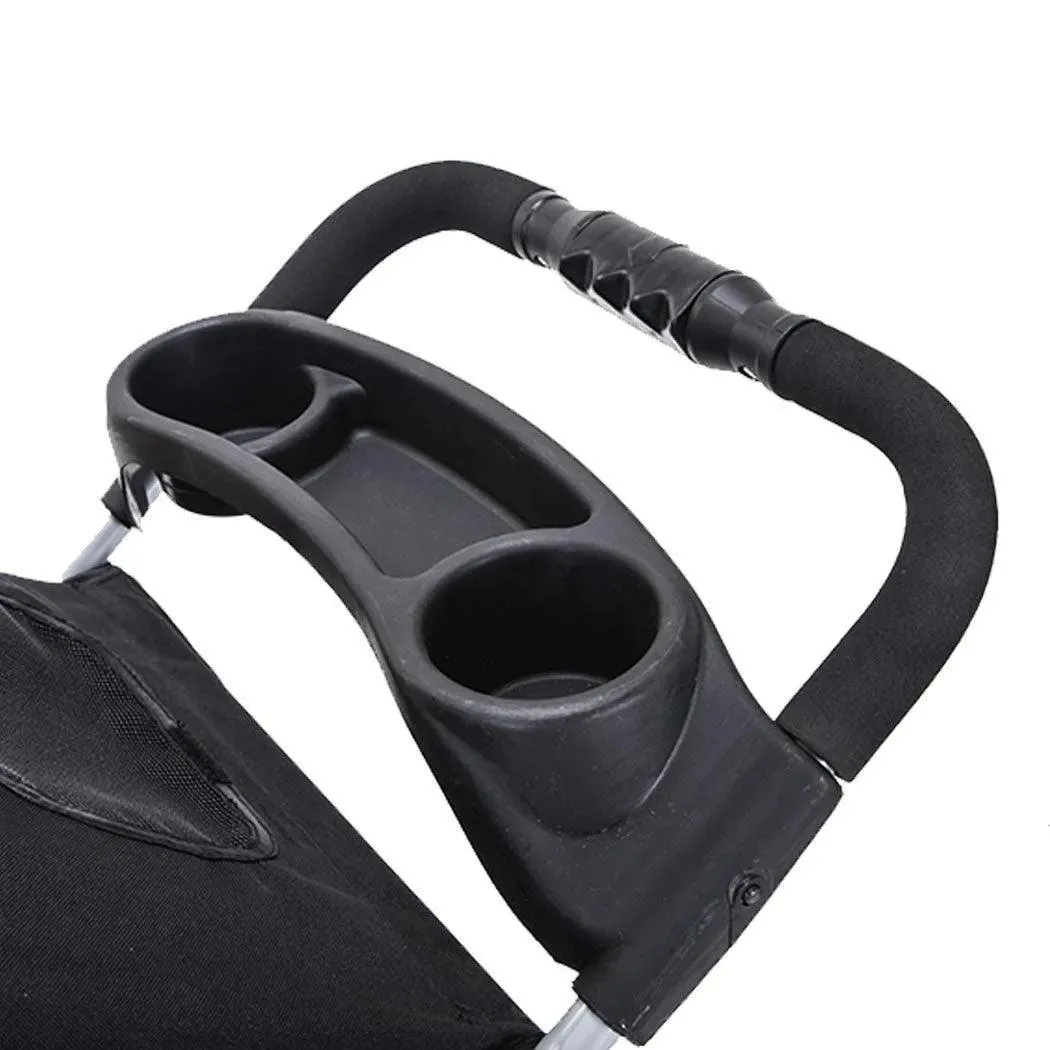 PaWz Pet Dog Stroller Pram - Black