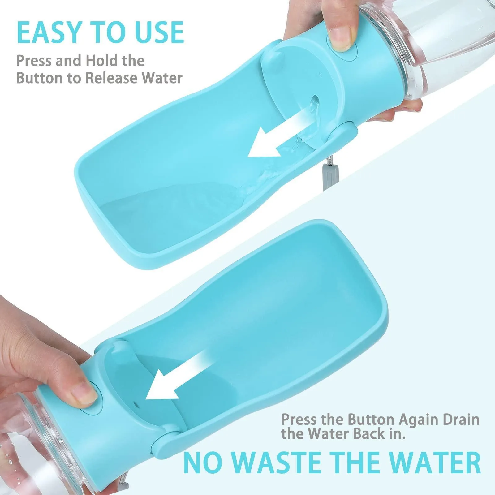 Portable Dog Water Bottle for Walking