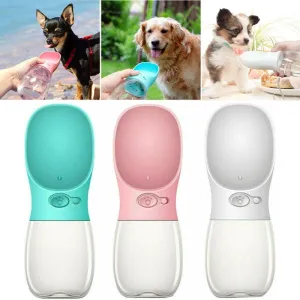 PORTABLE, LEAK PROOF PUPPY WATER DISPENSER