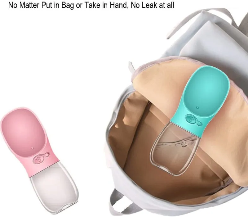 PORTABLE, LEAK PROOF PUPPY WATER DISPENSER