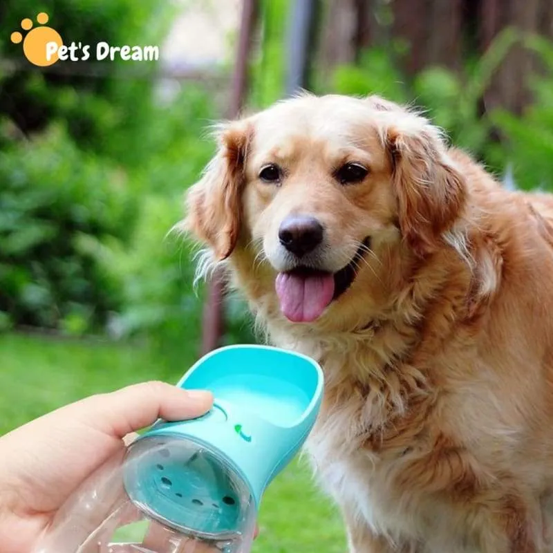 Portable Pet's Water Bottle for Outdoor Traveling