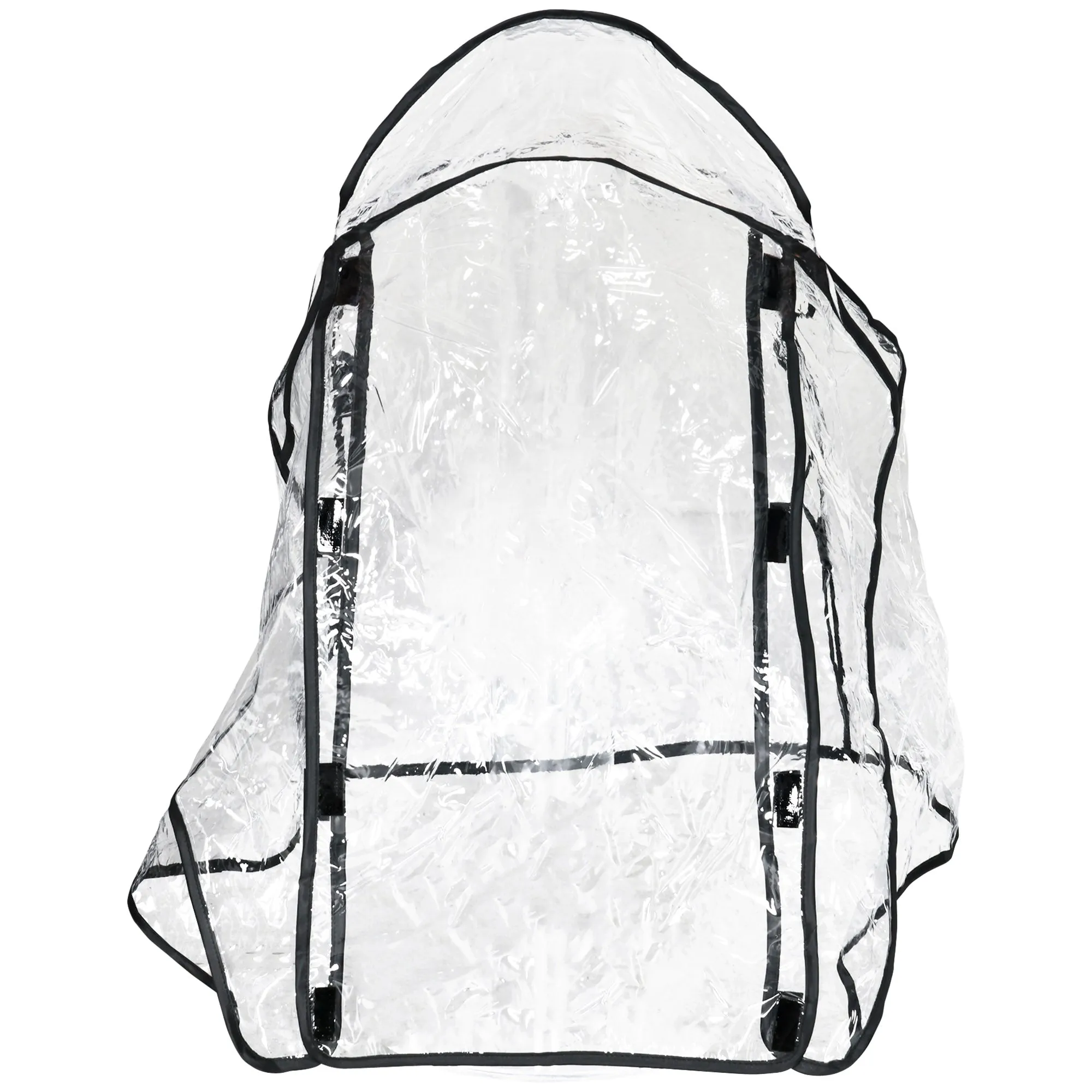 Rain Cover for Dog Pram Stroller, with Front and Rear Entry