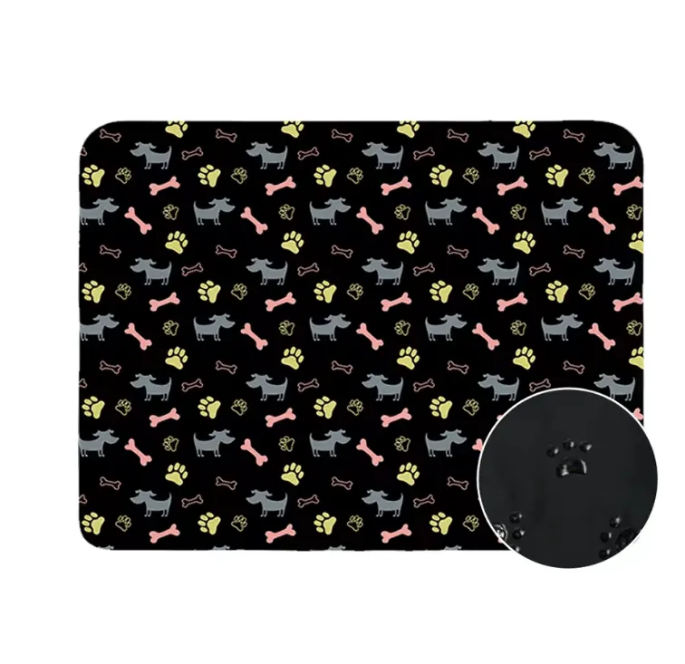 Reusable Dog Pee Pad – Absorbent & Washable Puppy Training Mat, Pet Bed & Car Seat Protector