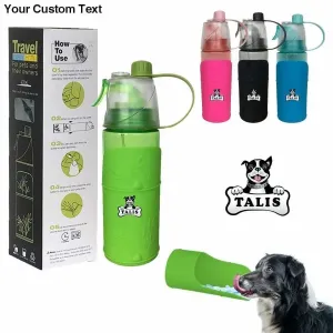 Talis-us Portable Dog Water Bottle for Walking