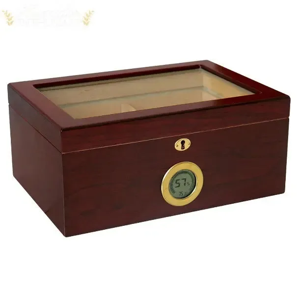 The Berkeley Digital Desktop Cigar Humidor
