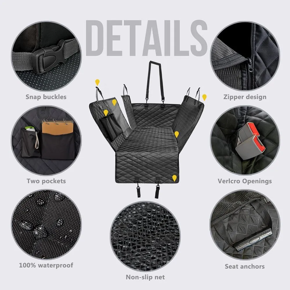 TrailGuard – Waterproof Pet Car Seat Cover