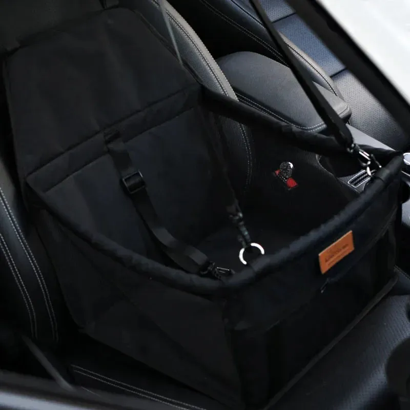 Waterproof Dog Car Seat Cover with Mesh Window