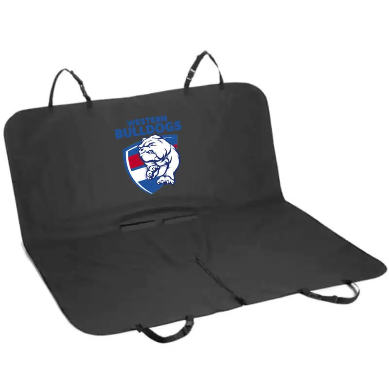 Western Bulldogs AFL Car Pet Carpet Seat Hammock Cover