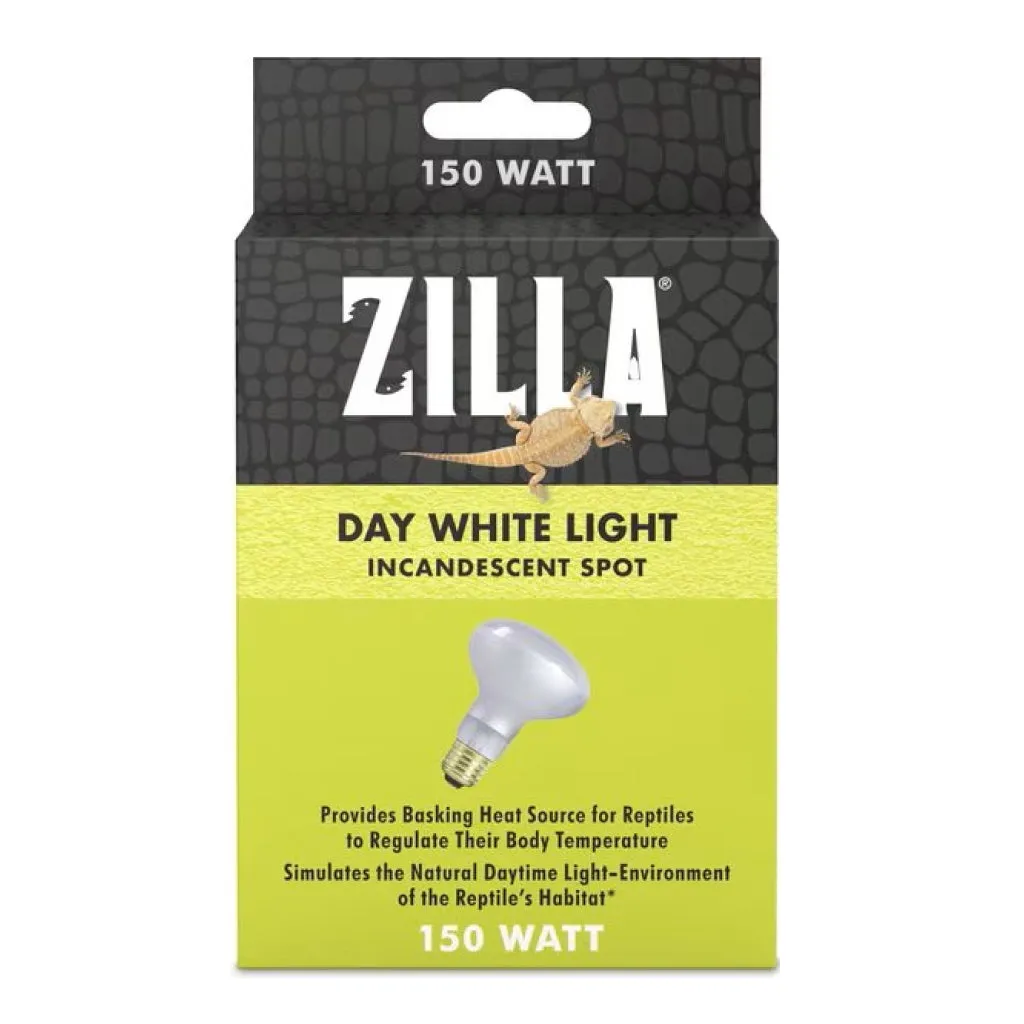 Zilla Day White Incandescent Spot Bulb for Reptiles