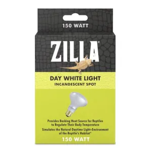Zilla Day White Incandescent Spot Bulb for Reptiles