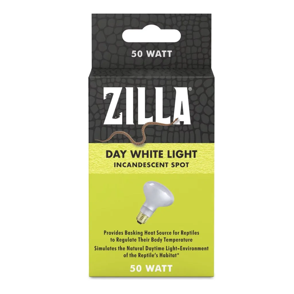 Zilla Day White Incandescent Spot Bulb for Reptiles