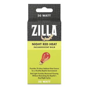 Zilla Night Red Heat Bulb