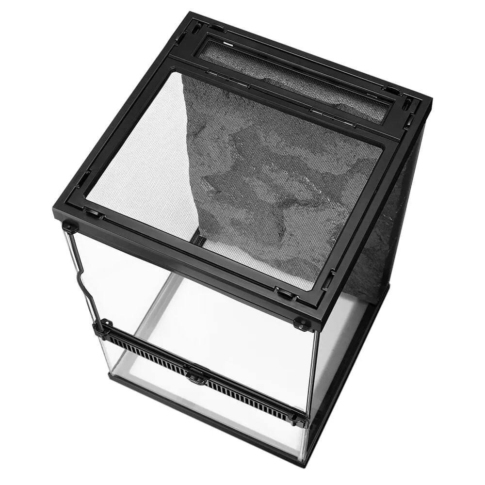 Zilla Tropical Vertical Reptile Cage Kit - for Tree Frogs, Geckos and more - 18″ Height